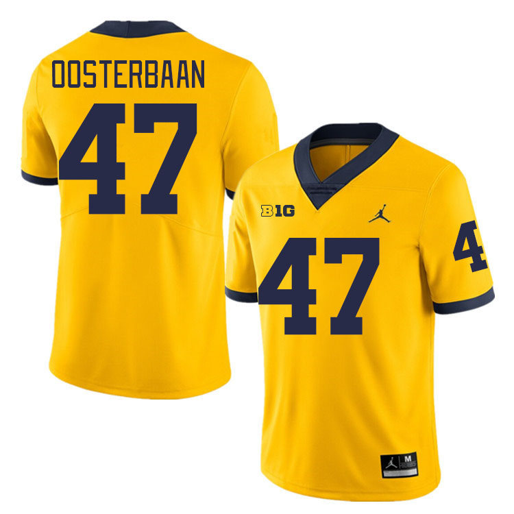 Bennie Oosterbaan Michigan Jersey,Michigan Wolverines #47 Bennie Oosterbaan Jersey Youth-Maize